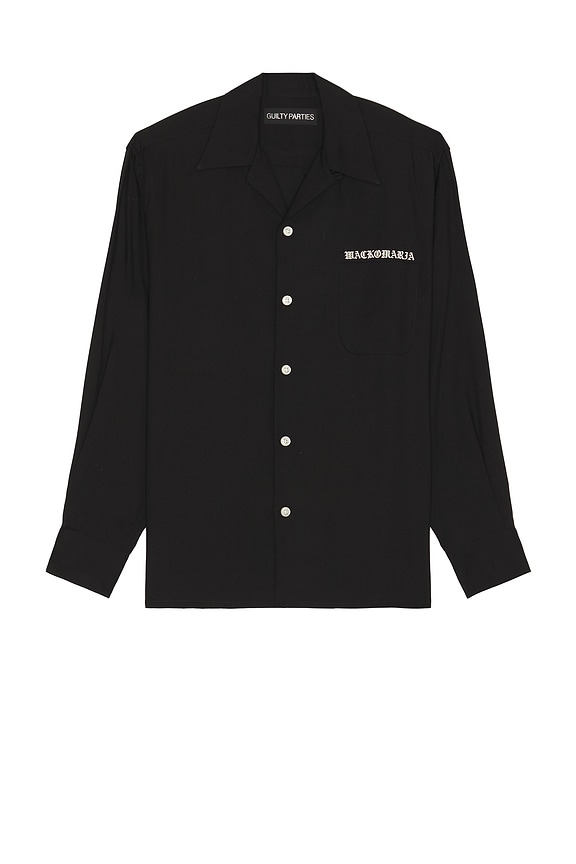 Rick Owens Fogpocket Larry Shirt in Black | FWRD