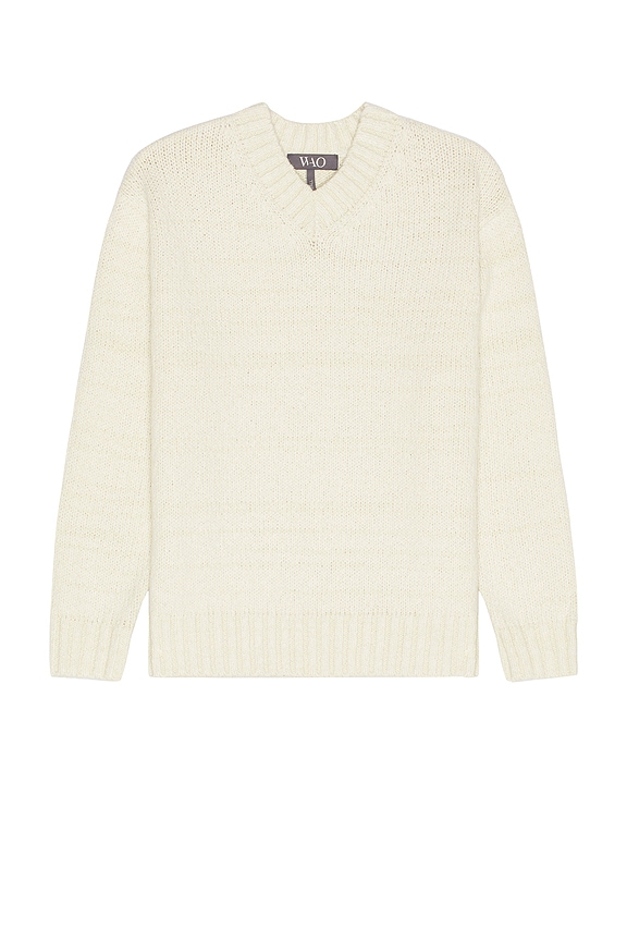 Beams Plus Knit Polo Cable in Ash | FWRD