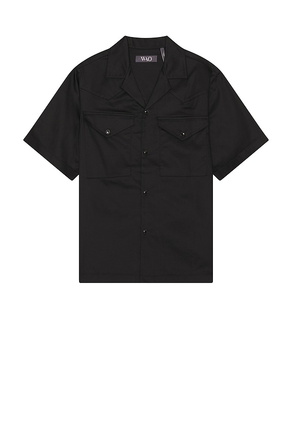 Our Legacy Heusen Shirt Shortsleeve in Dotted Print Cotton