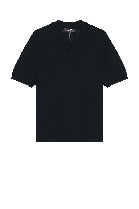 Givenchy Short Sleeve Polo in Black | FWRD
