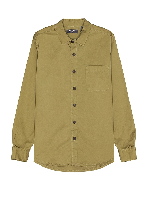 名品 visvim OXFORD SHIRT YELLOW LINE Mサイズ Visvim Palmer Shirt in Beige | FWRD