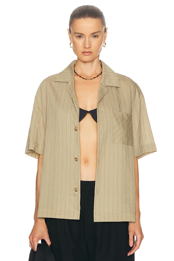 Ganni トップス - Pale Khaki | FWRD