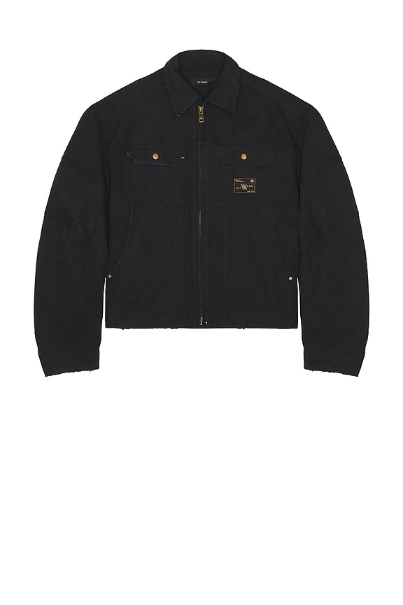 Sacai x Carhartt Wip Duck Jacket in Black | FWRD Sacai x Carhartt Wip Duck Jacket in Black | FWRD
