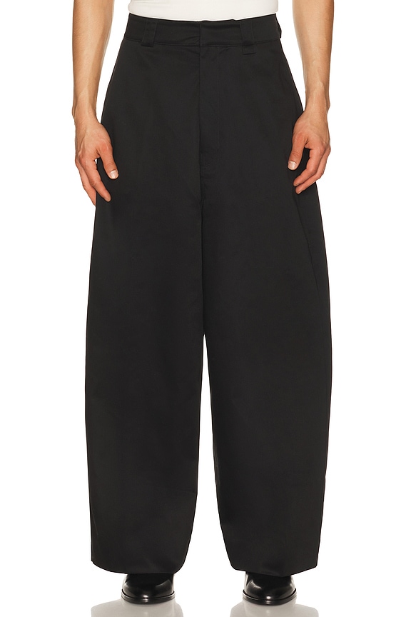 Balenciaga Oversized Baggy Sweatpants in Black | FWRD