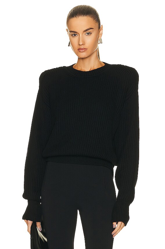 Givenchy Monogram Jacquard Sweater in Black | FWRD