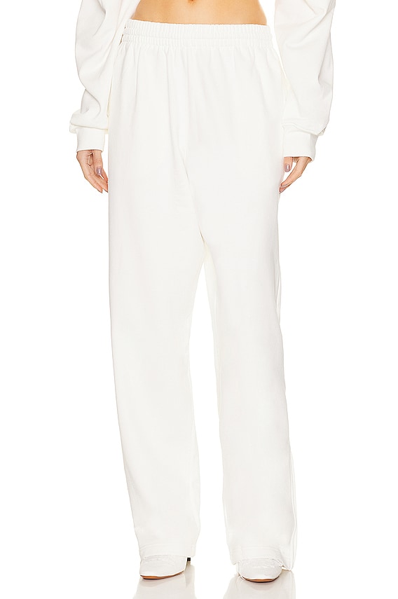 Enza Costa Twill Everywhere Pant in Off White | FWRD