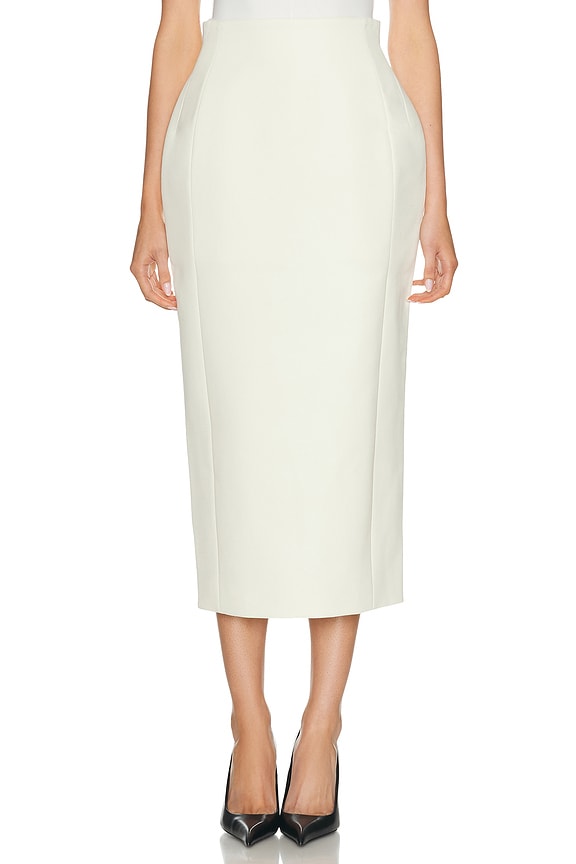 The Row Isidro Skirt in Natural White | FWRD