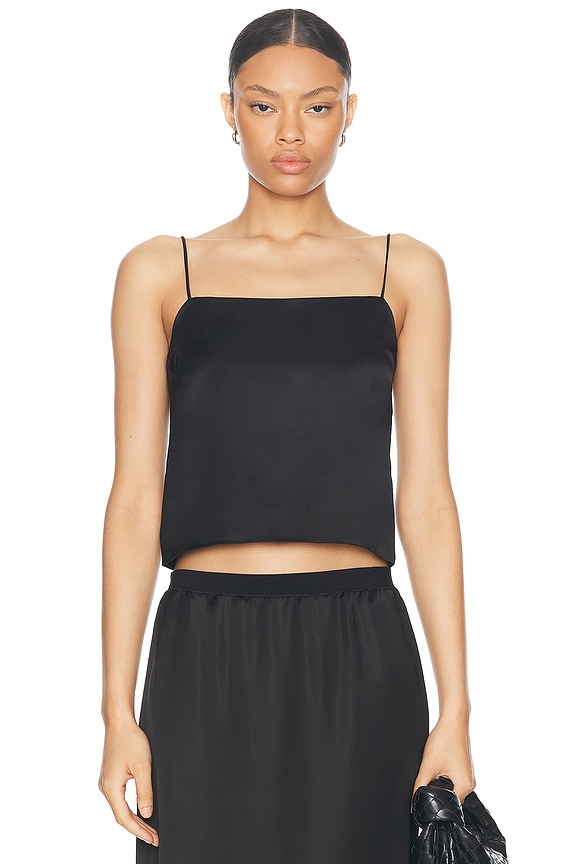 Dion Lee Powertulle Corset Top in Black | FWRD
