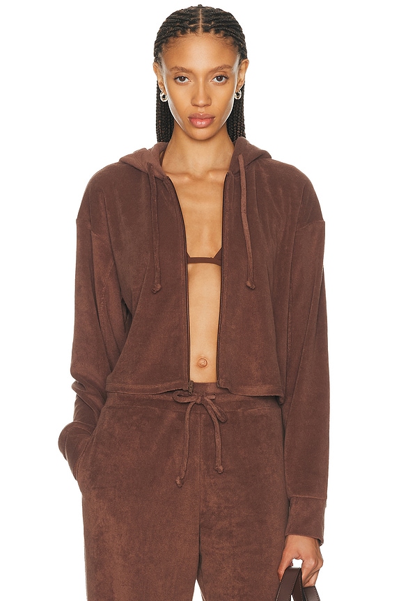Amiri Workman Zip Jacket in Brown | FWRD