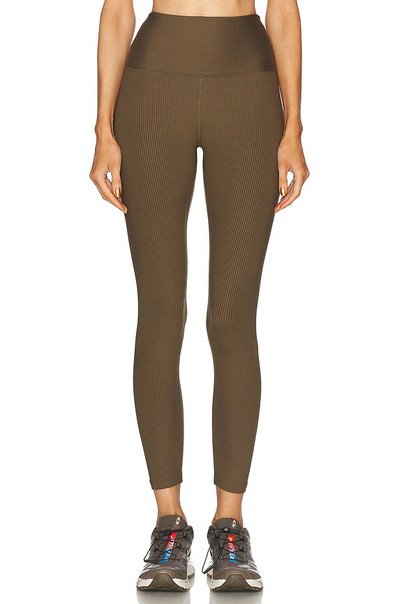 Burberry Madden Check Legging in Birch Brown | FWRD