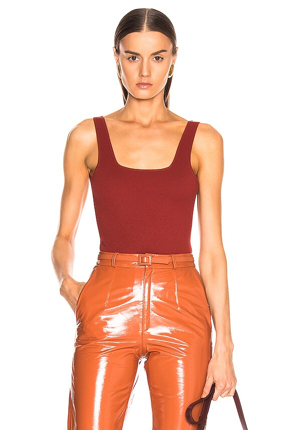 JACQUEMUS ボディスーツ - Red | FWRD JACQUEMUS ボディスーツ - Red | FWRD