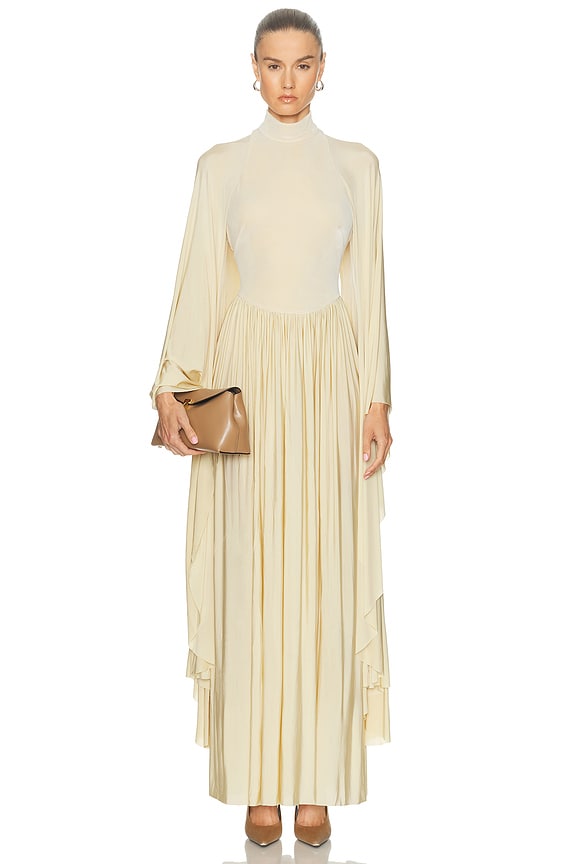 slim fit dress slacks Loeffler Randall Tove Ballet Pump Women's Flat Shoes Gold : 8.5 B main image 0