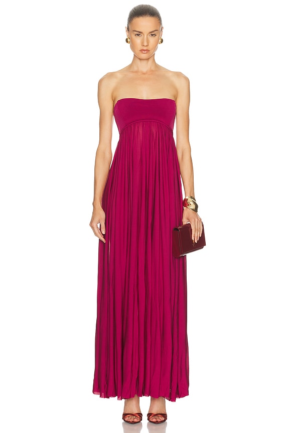 strapless open back dress Milo Pleated Mini Dress – Retrofete