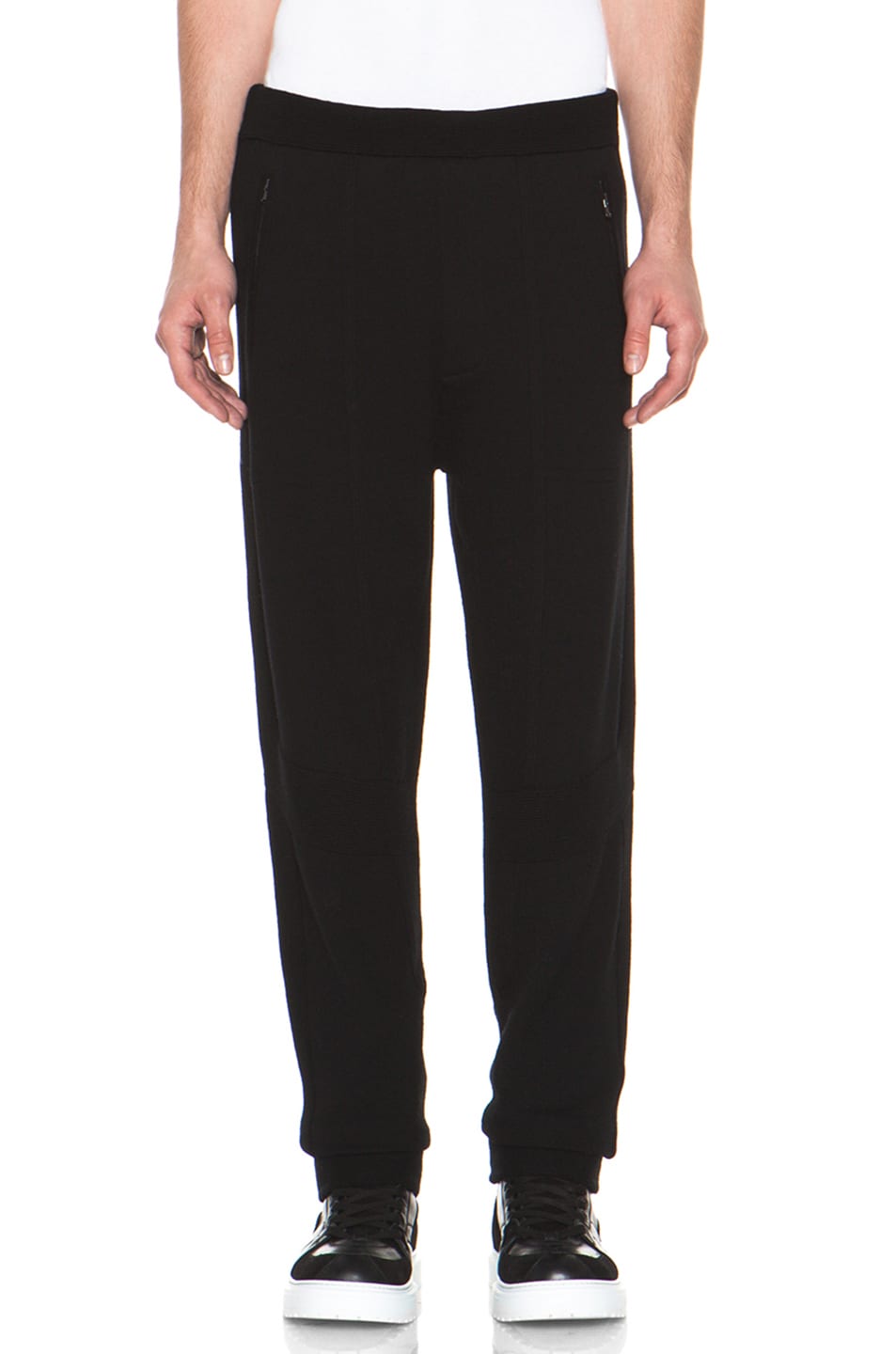 Image 1 of 3.1 phillip lim Ottoman Detail Slim Fit Lounge Pant in Black