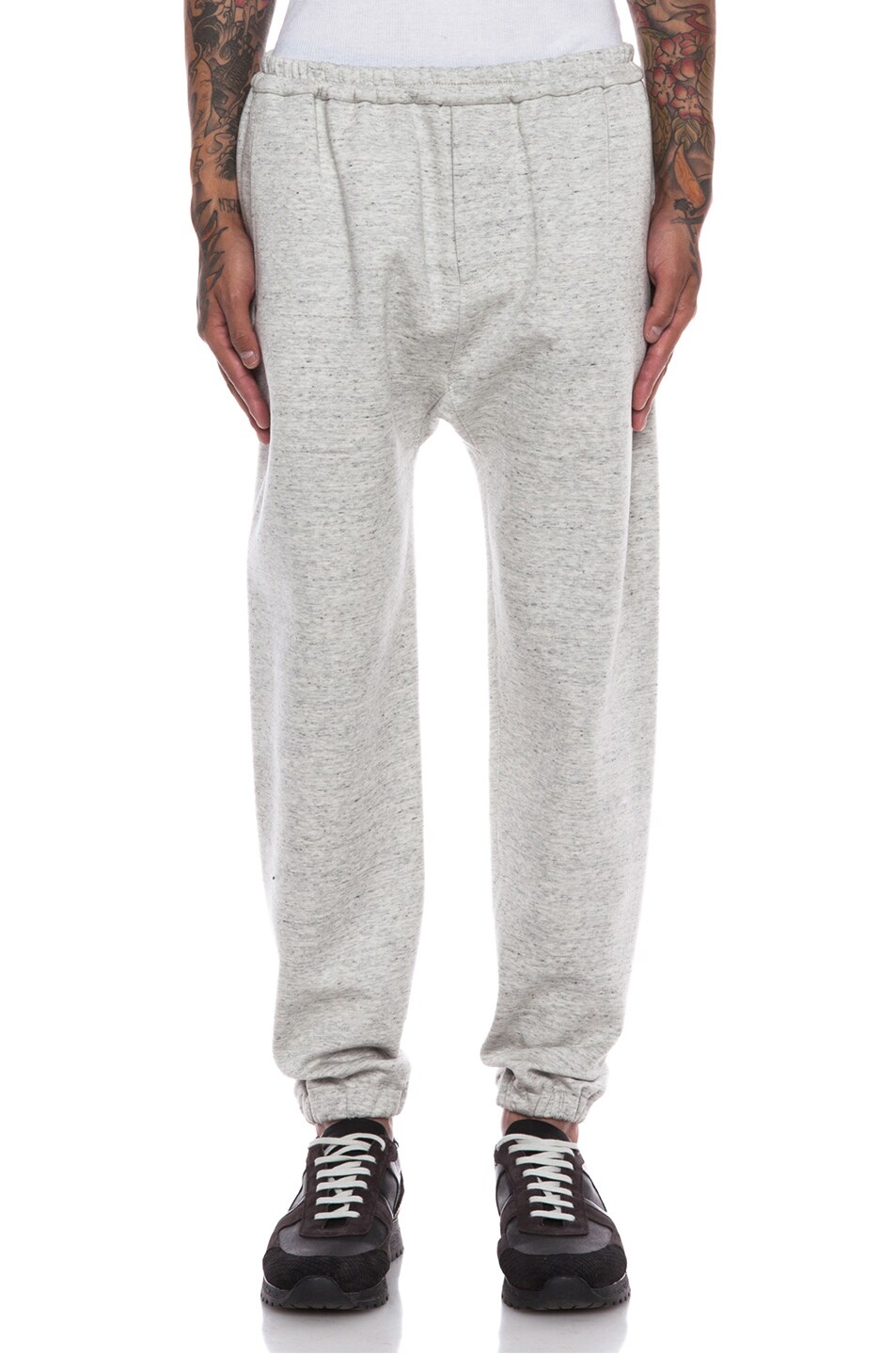 Image 1 of 3.1 phillip lim Loose Fit Lounge Cotton-Blend Pant in Grey