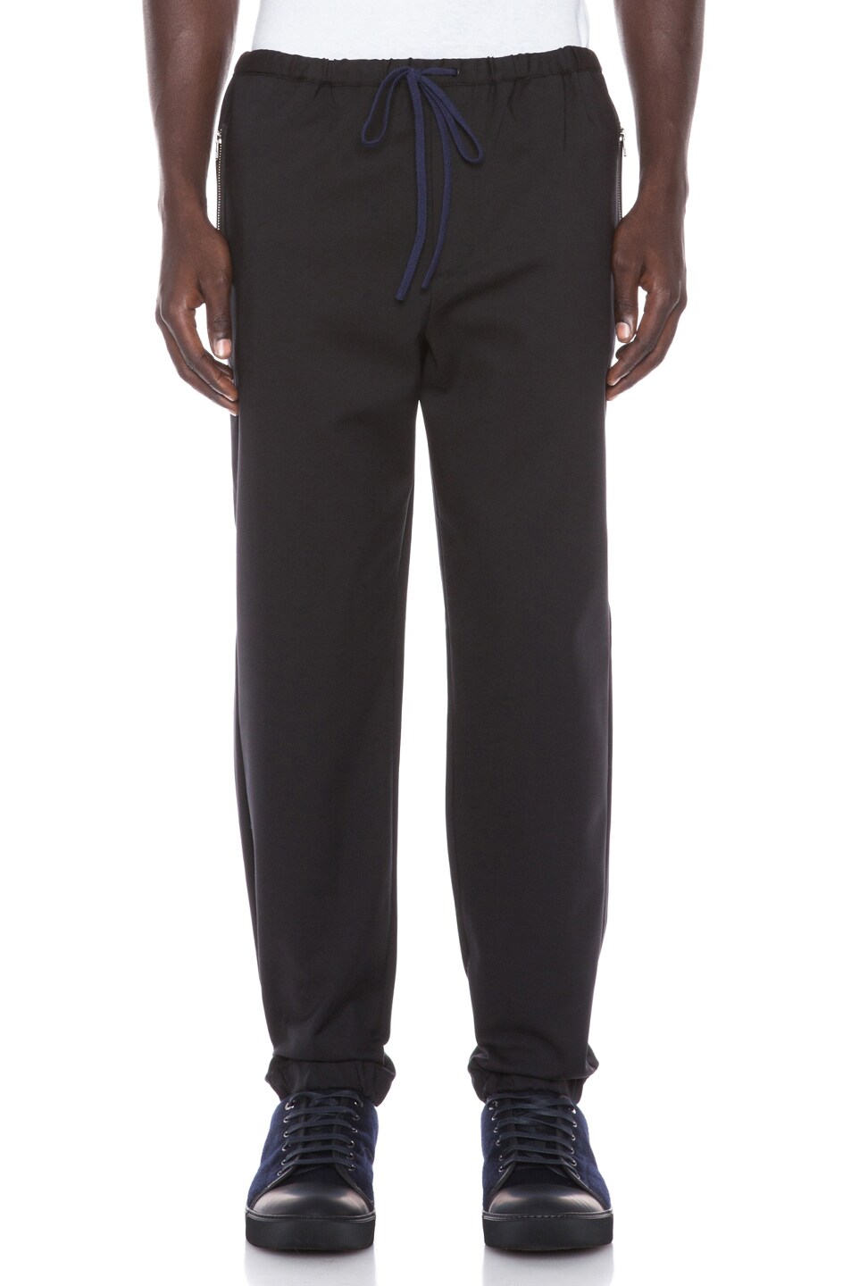 Image 1 of 3.1 phillip lim Classic Lounge Cotton-Blend Pant in Black
