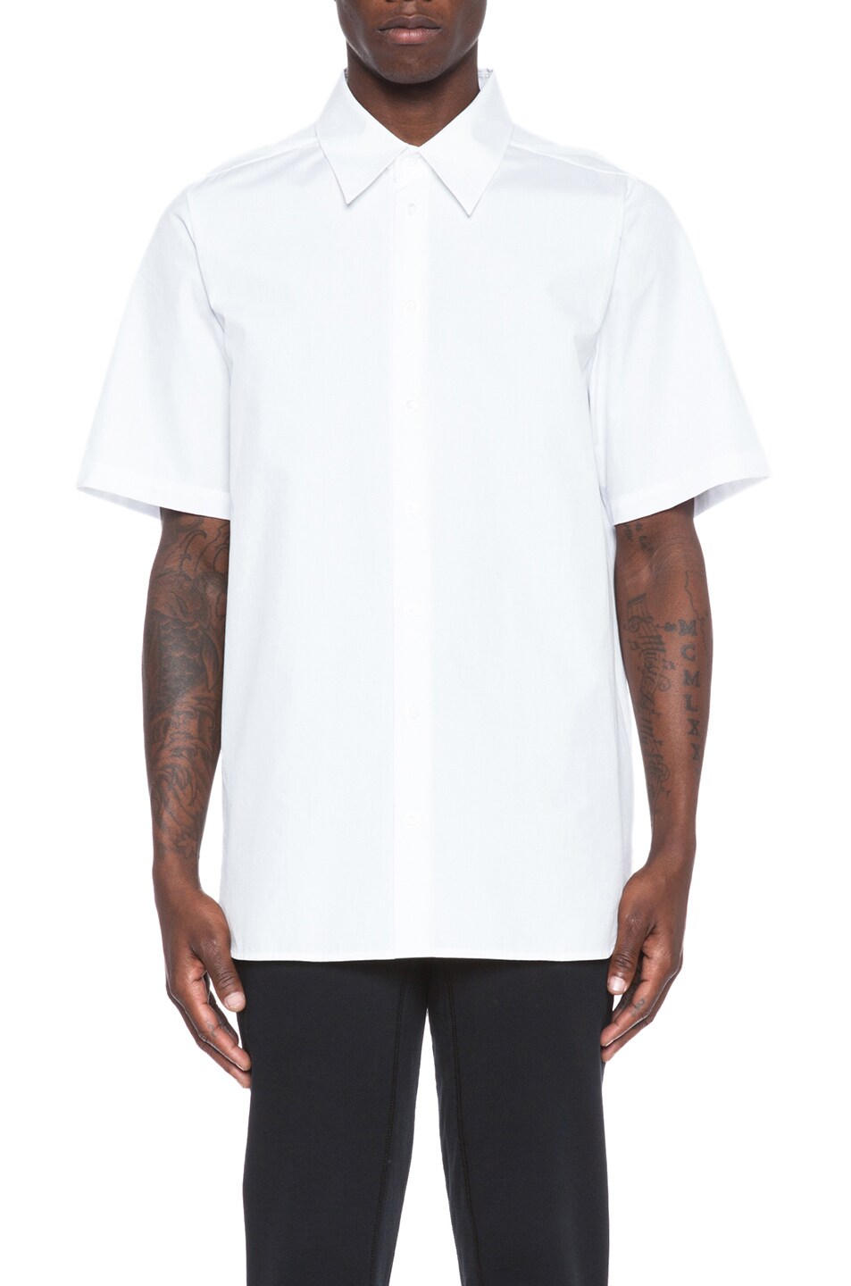 Image 1 of 3.1 phillip lim Dolman Sleeve Cotton Top in White