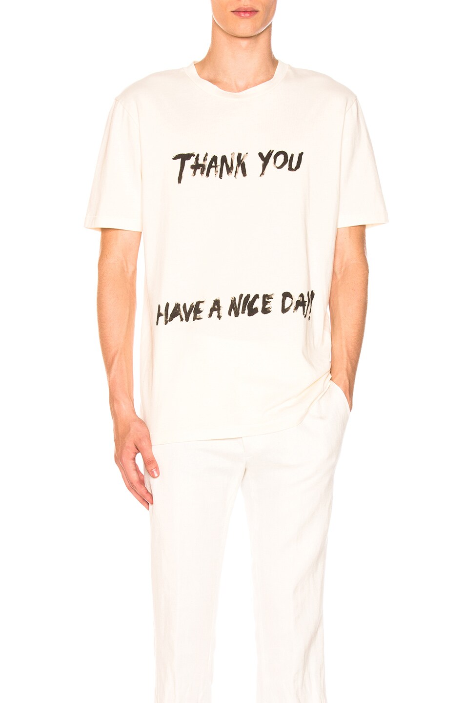 Image 1 of 3.1 phillip lim Perfect Thank You T-Shirt in Bone