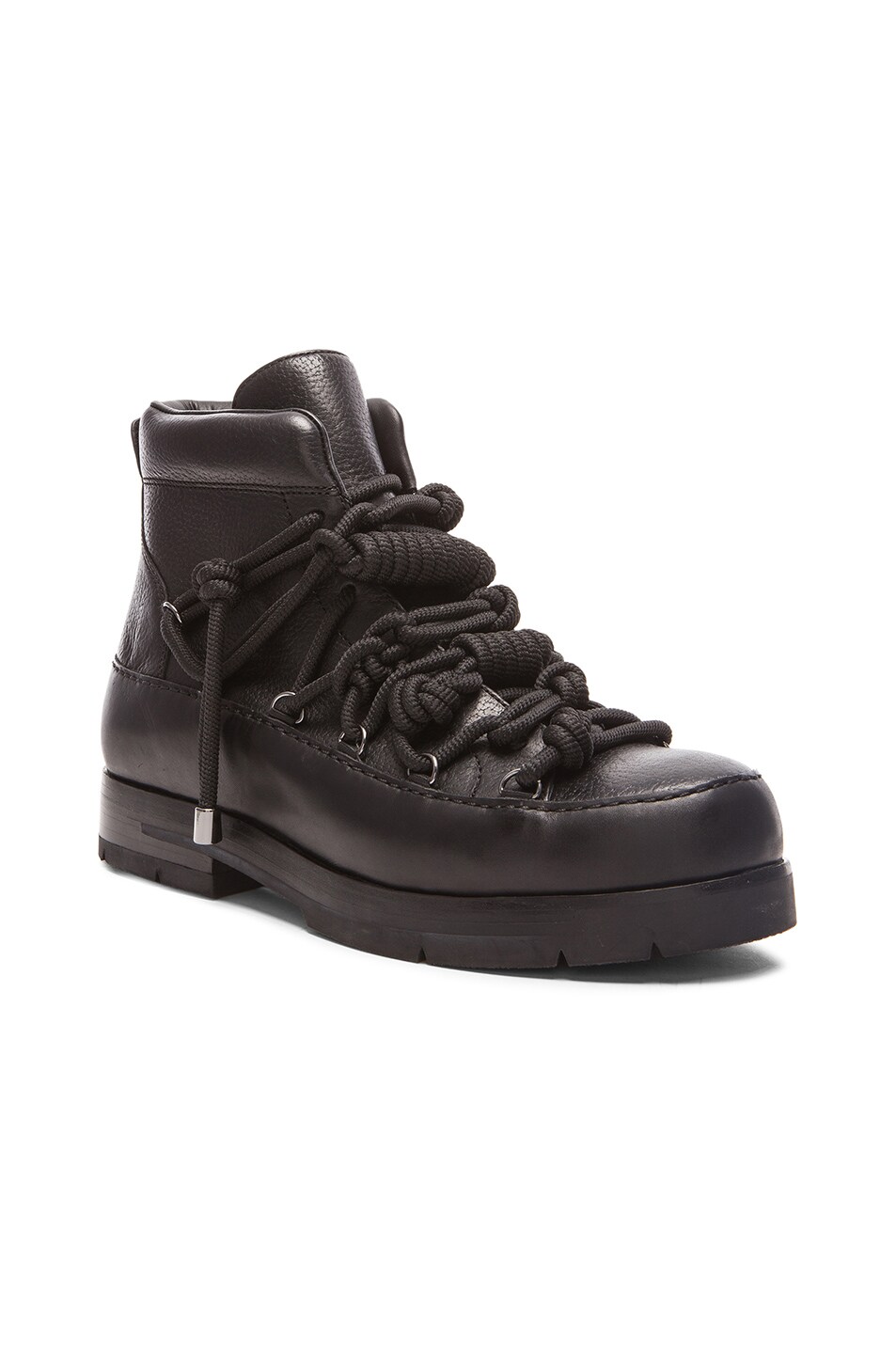 Image 1 of 3.1 phillip lim Summit Knotted Zip Leather Boots in Black