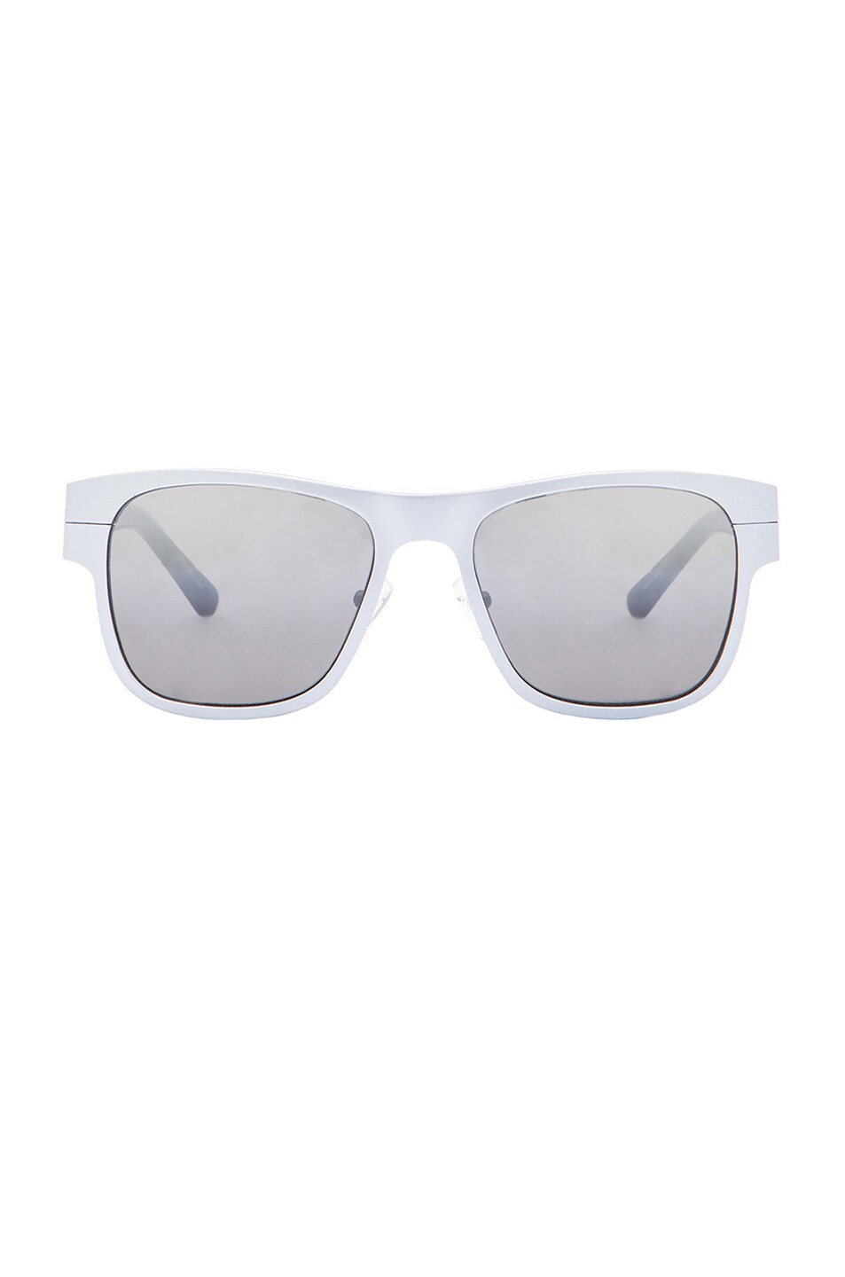 Image 1 of 3.1 phillip lim Mirrored D-Frame Sunglasses in Petrol Aluminum