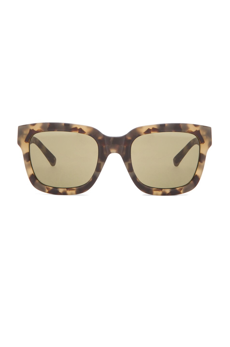 Image 1 of 3.1 phillip lim D-Frame Sunglasses in Khaki Tortoise