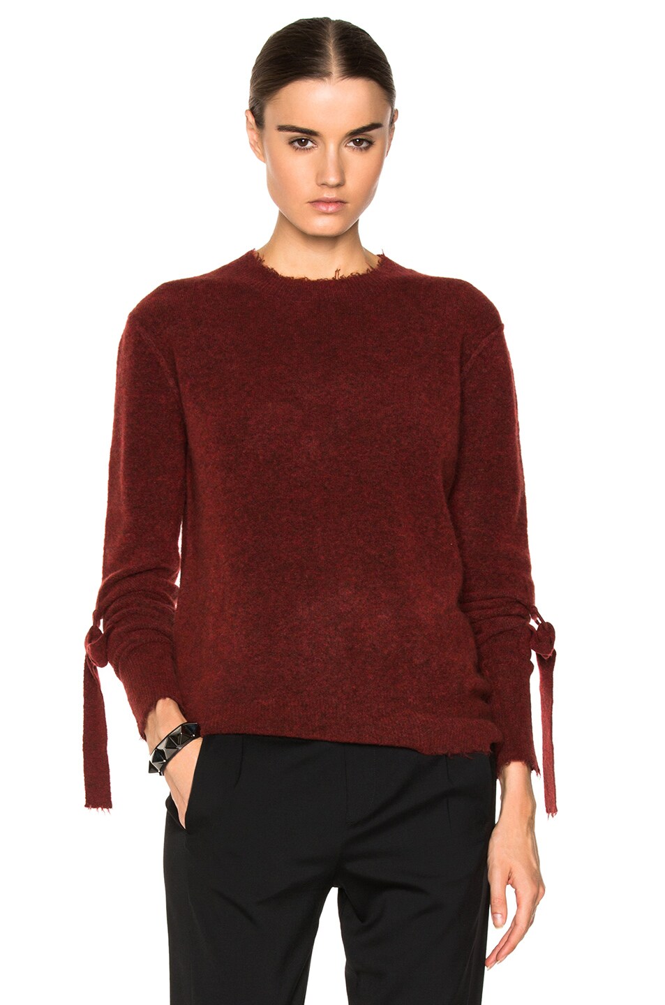 Image 1 of 3.1 phillip lim Front Strap Pullover in Deep Red