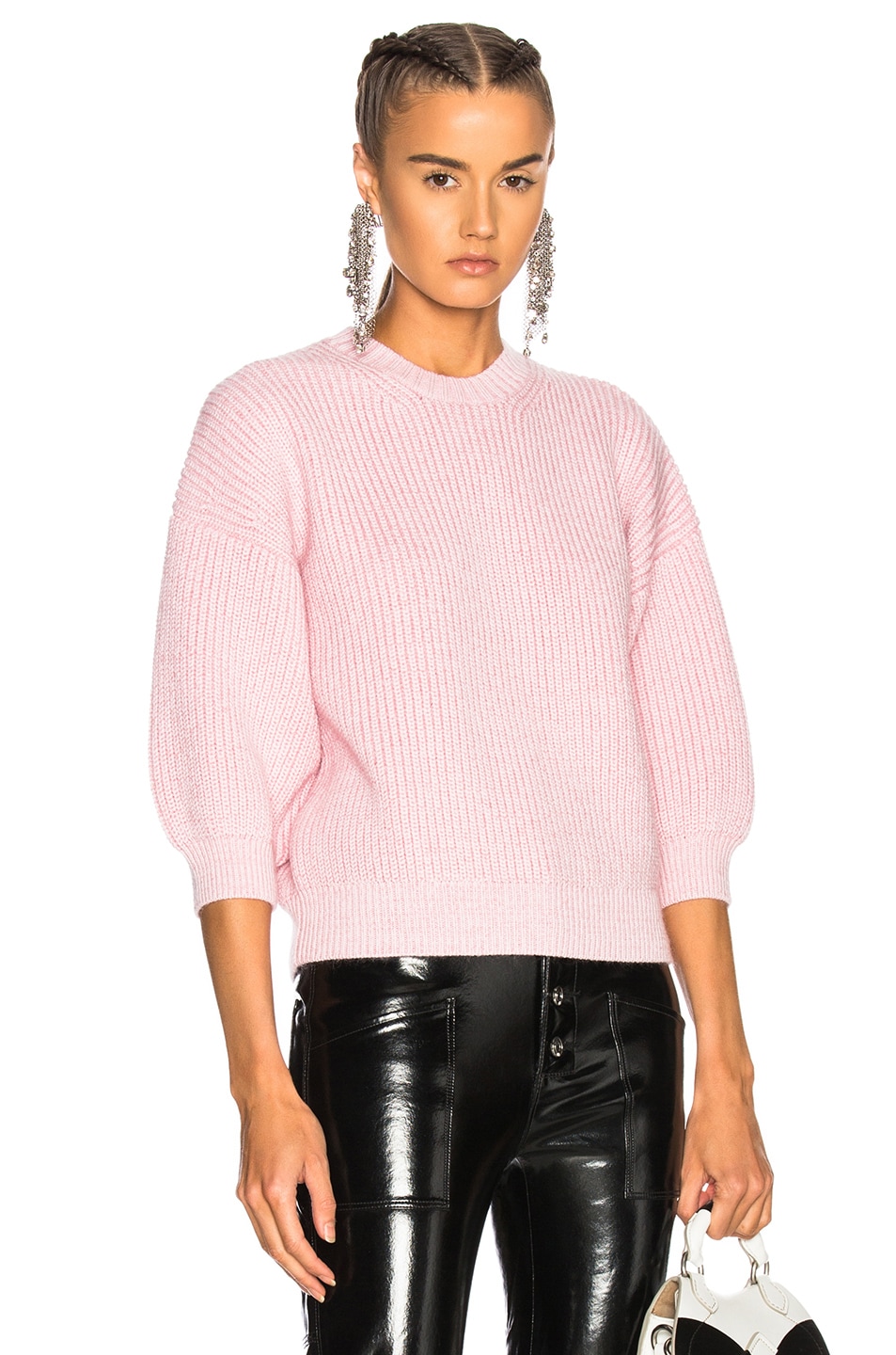 Image 1 of 3.1 phillip lim Mohair Sweater in Petal Pink