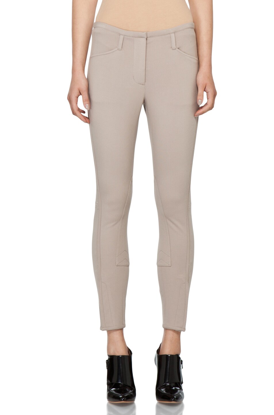 Image 1 of 3.1 phillip lim Cropped Jodphur Pant in Taupe