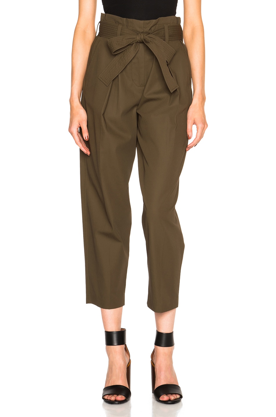 Image 1 of 3.1 phillip lim Paper Bag Pants in Loden