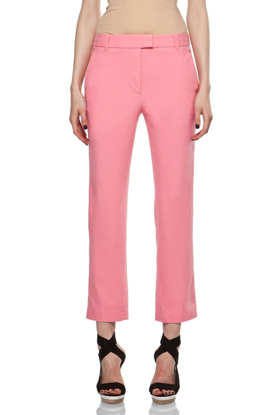 Image 1 of 3.1 phillip lim Cropped Pant in Pink