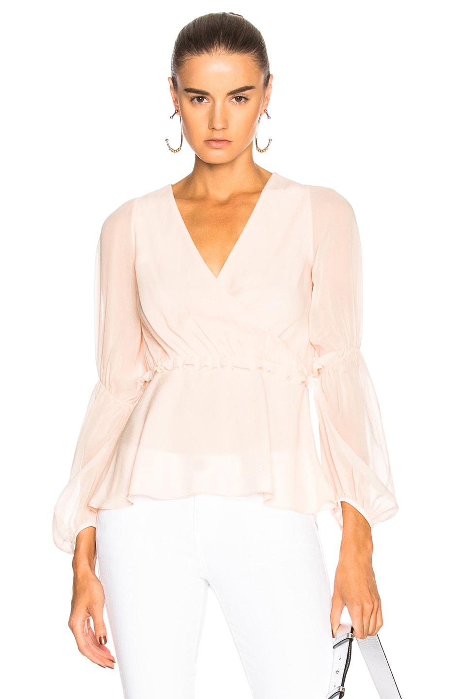 Image 1 of 3.1 phillip lim Gathered Top in Blush