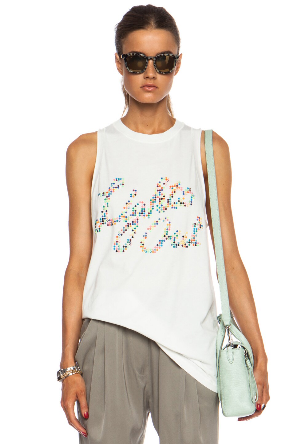Image 1 of 3.1 phillip lim Lights Out Cotton Tank in Antique White