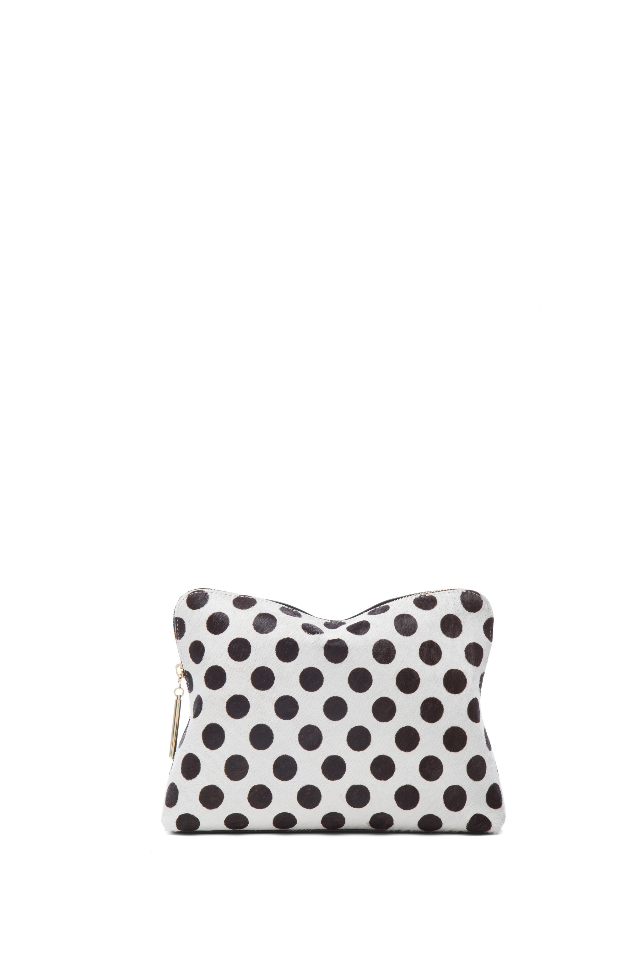 Image 1 of 3.1 phillip lim 31 Minute Cosmetic Bag in Black & Polka Dots