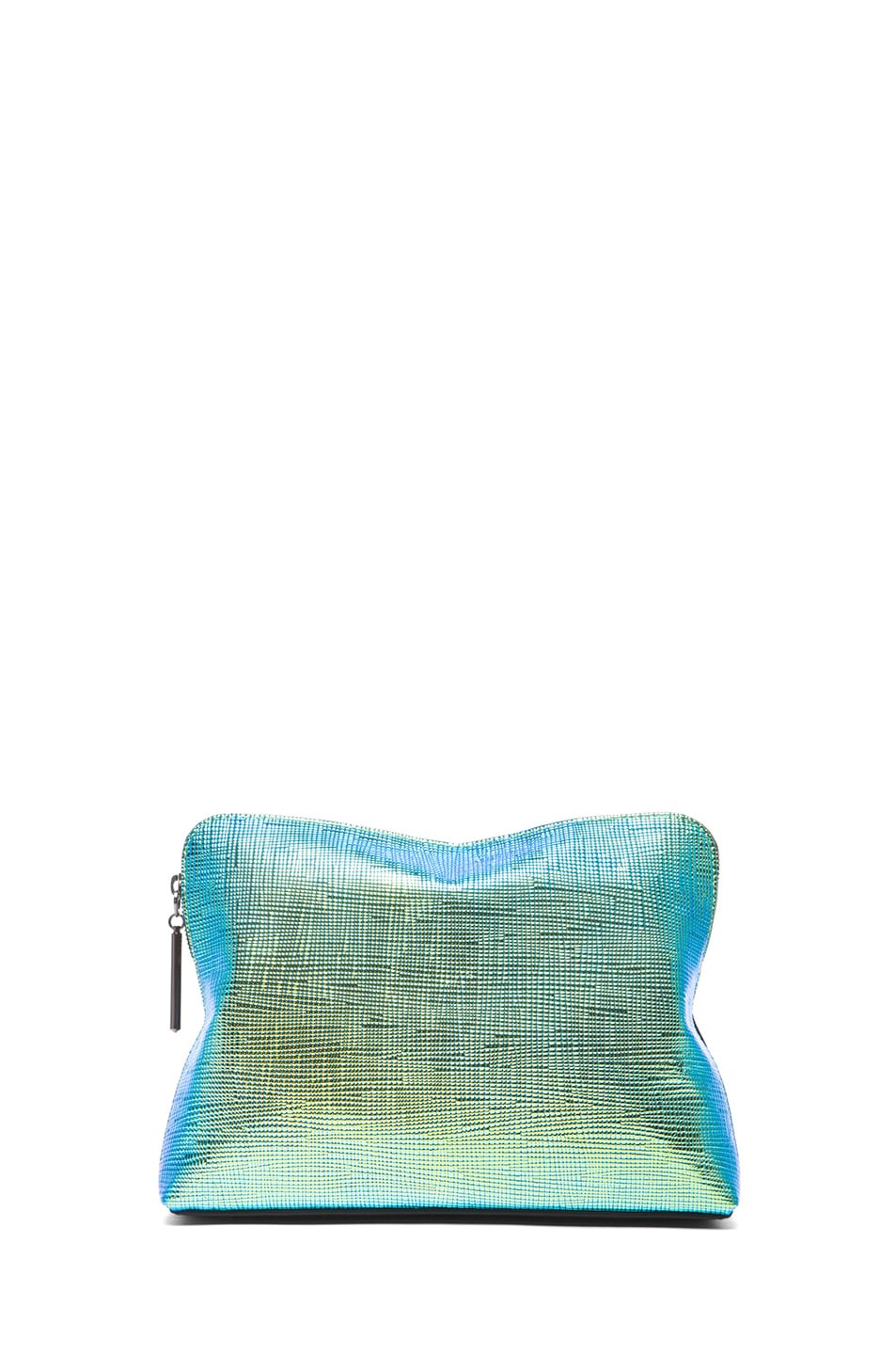 Image 1 of 3.1 phillip lim 31 Minute Cosmetic Bag in Blue-Green & Black