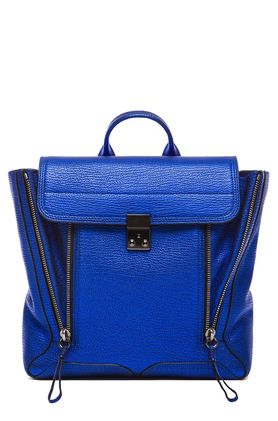 Image 1 of 3.1 phillip lim Pashli Backpack in Electric Blue & Gunmetal