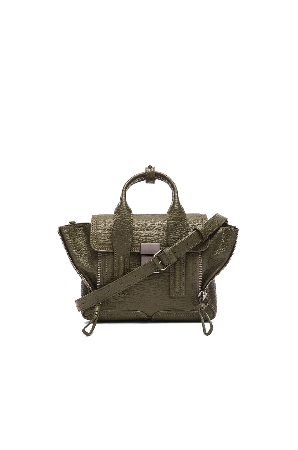 Image 1 of 3.1 phillip lim Pashli Mini Satchel Bag in Military