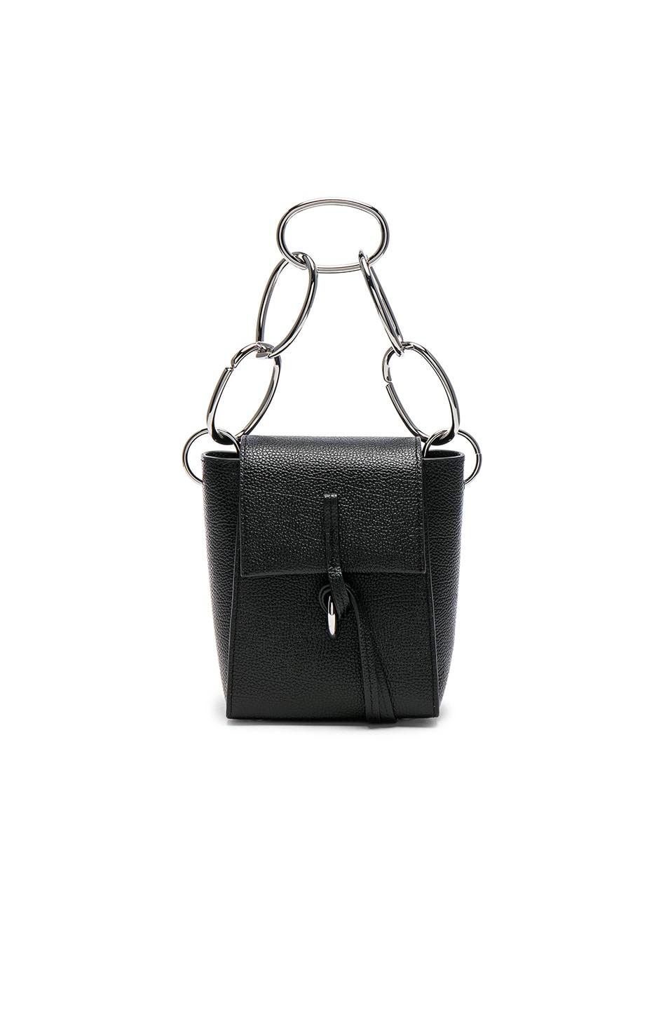 Image 1 of 3.1 phillip lim Leigh Small Top Handle Crossbody Bag in Black