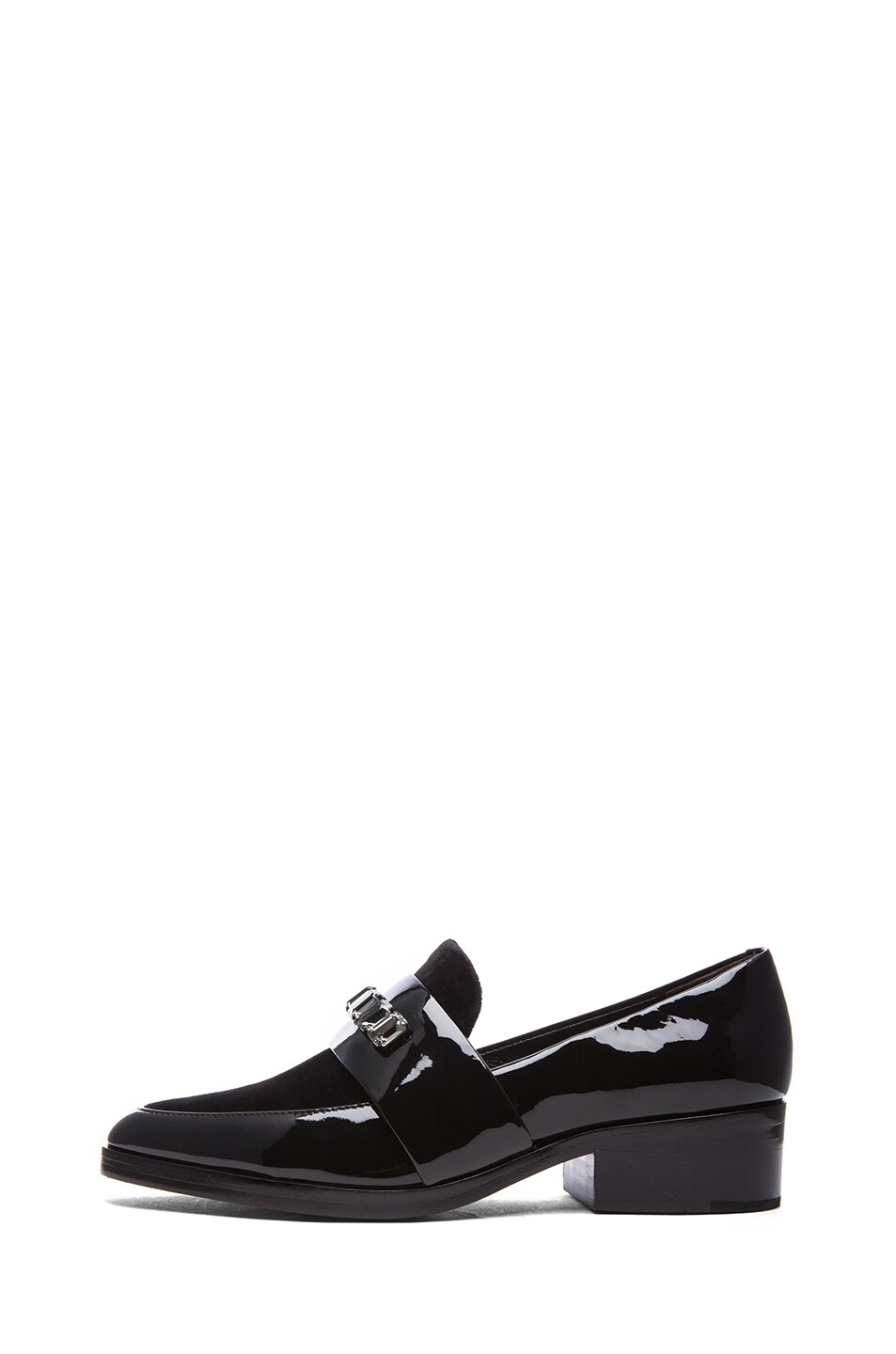 Image 1 of 3.1 phillip lim Quinn Patent Leather Loafer in Black