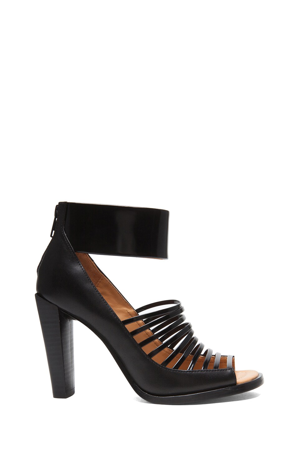 Image 1 of 3.1 phillip lim Dede Calfskin Leather Ankle Booties in Black