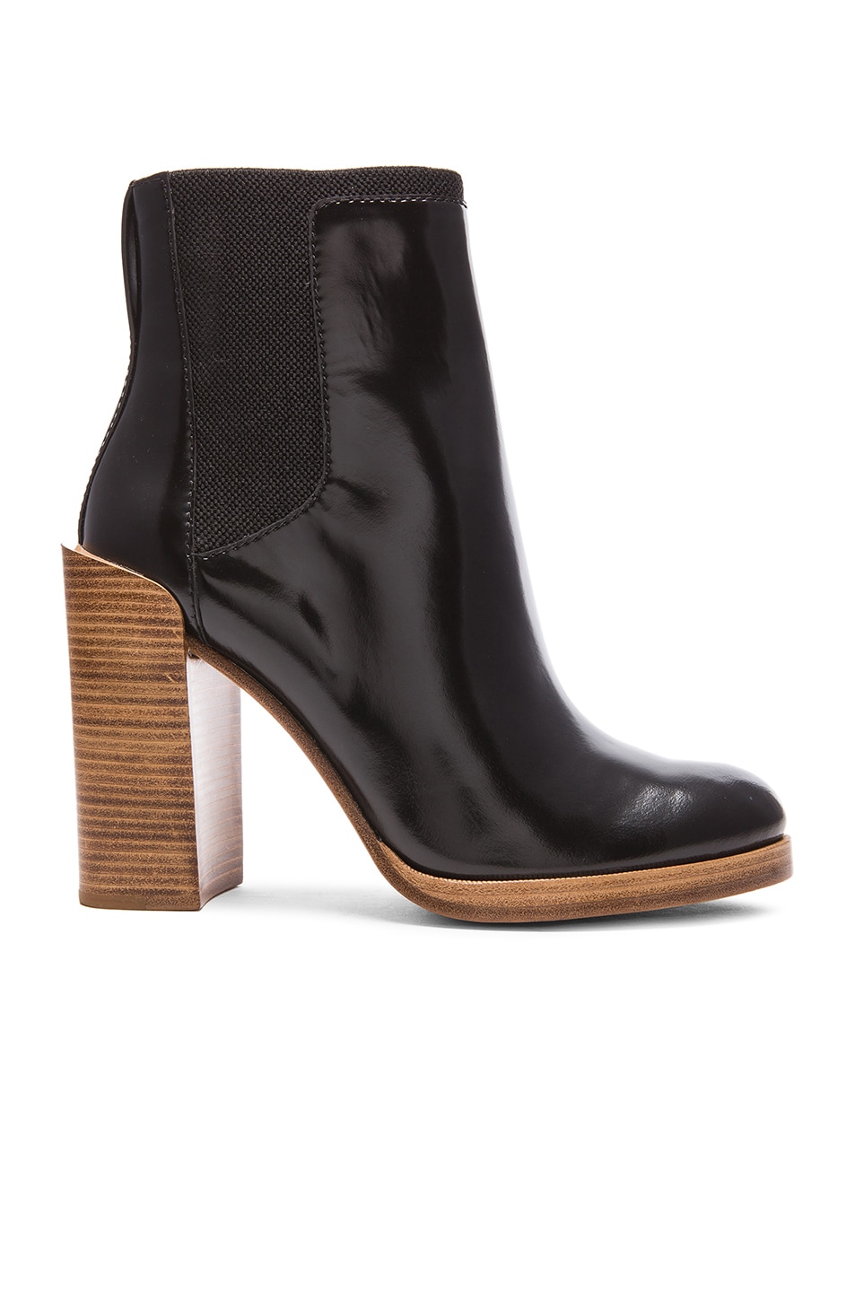 Image 1 of 3.1 phillip lim Emerson Short Chelsea Leather Boots in Black