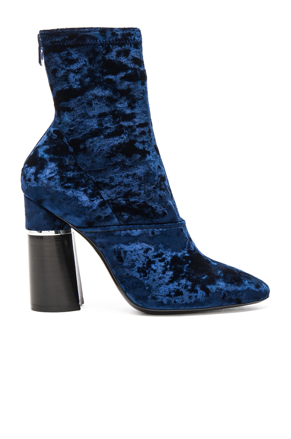 Image 1 of 3.1 phillip lim Velvet Kyoto Boots in Royal Blue