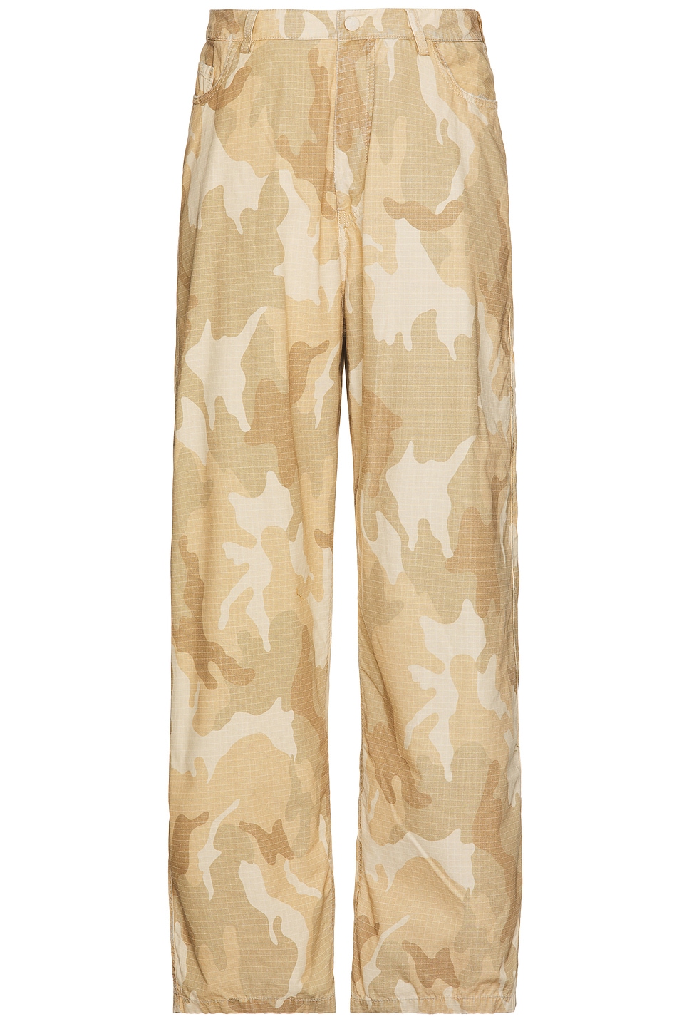 Big Daddy Reversible Pant in Beige,Green