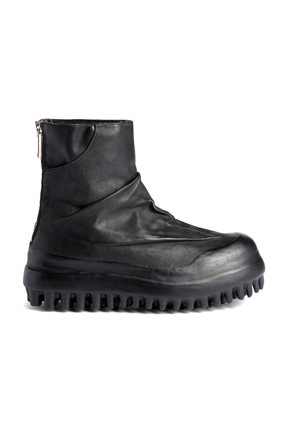 Image 1 of 424 Miner Marathon Boot in Black & Wax Spray