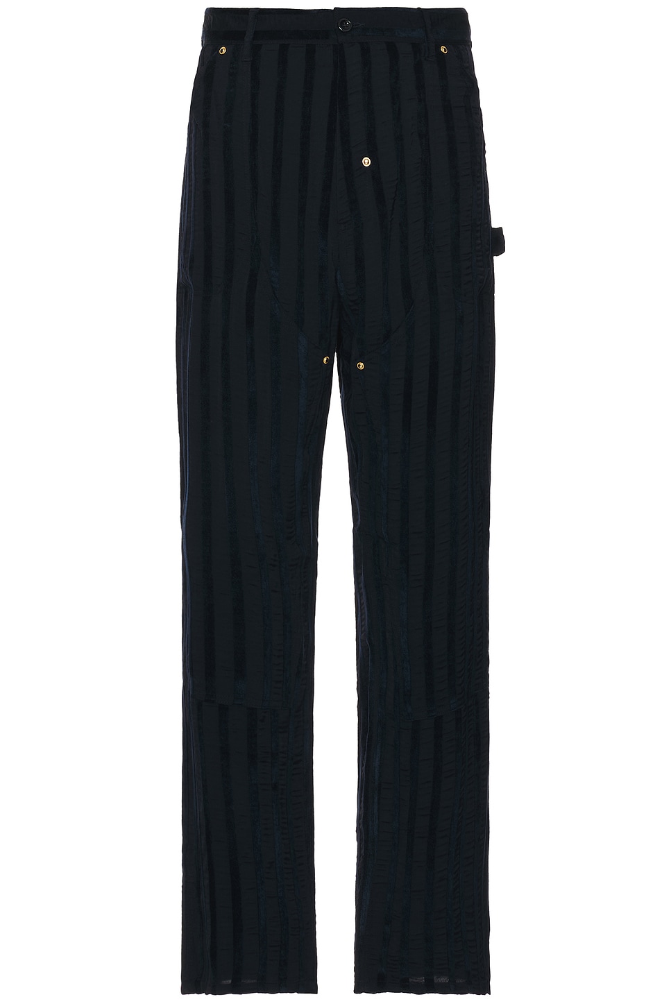 Image 1 of 4SDESIGNS Utility Pant in Navy