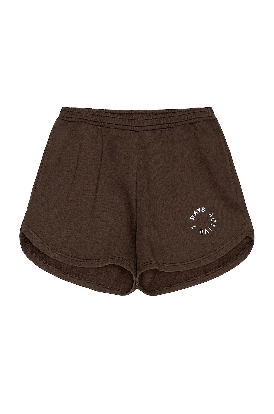 Image 1 of 7 Days Active Sweat Shorts in Brown