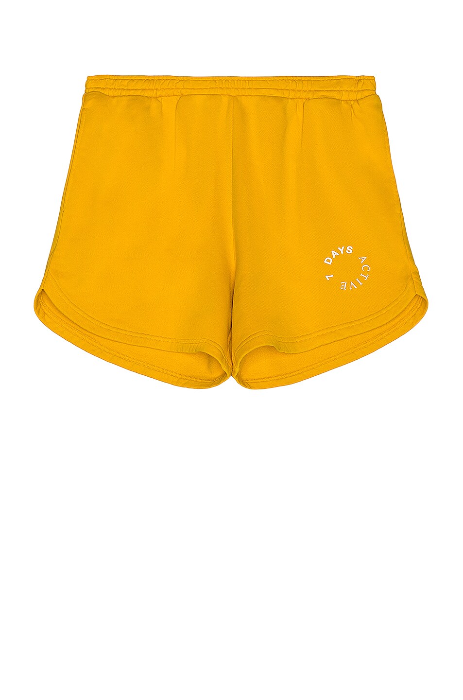 Image 1 of 7 Days Active Sweat Shorts in Yellow