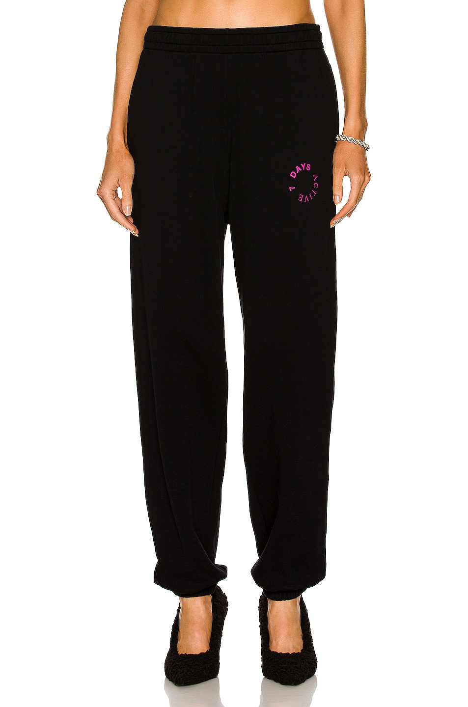 Image 1 of 7 Days Active Monday Pant in Black