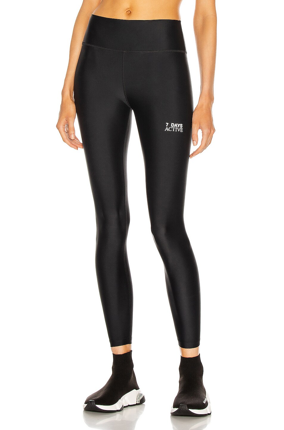 Image 1 of 7 Days Active KK Tights in Black
