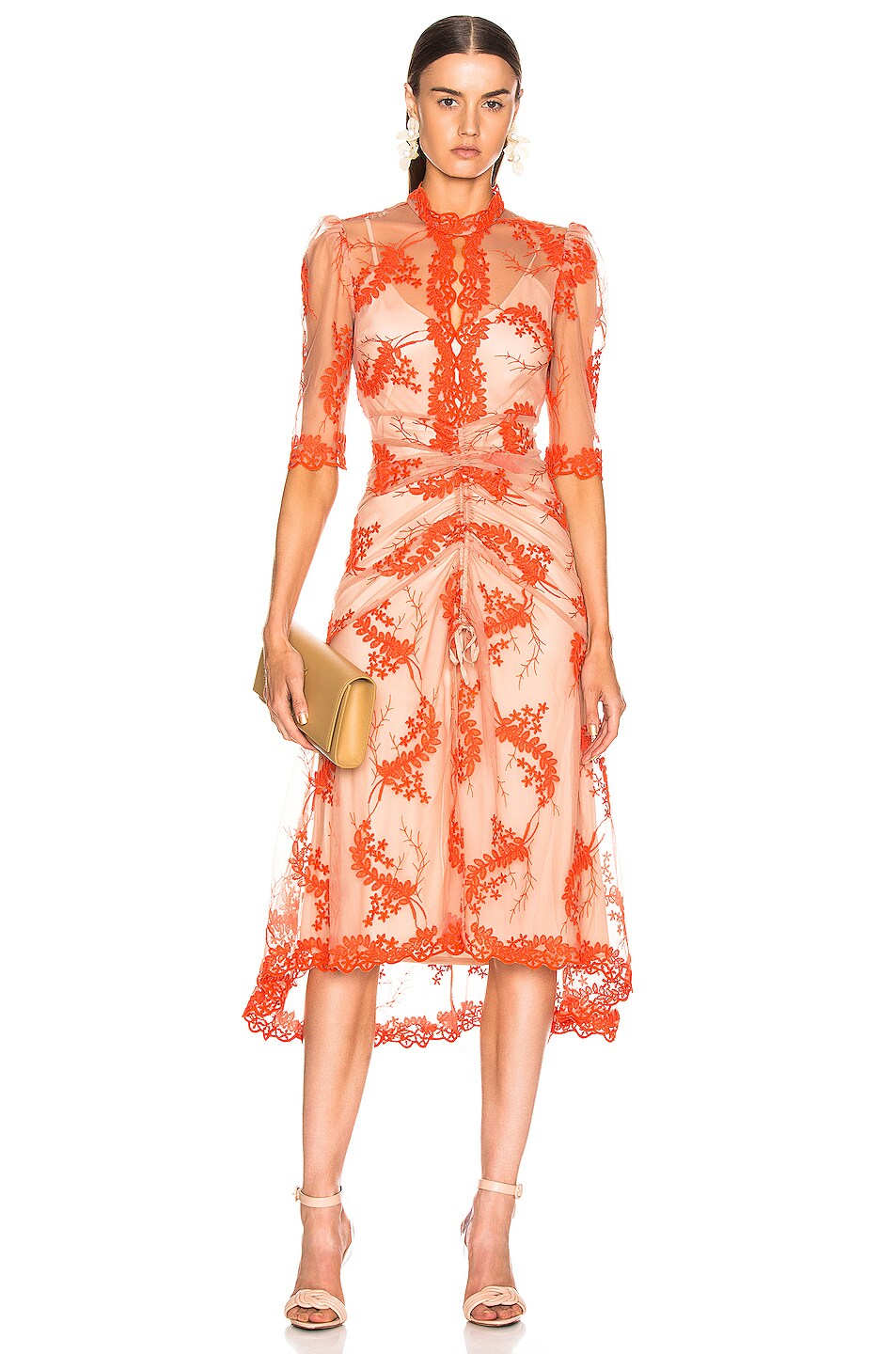 Image 1 of Alice McCall Honeymoon Midi Dress in Blossom