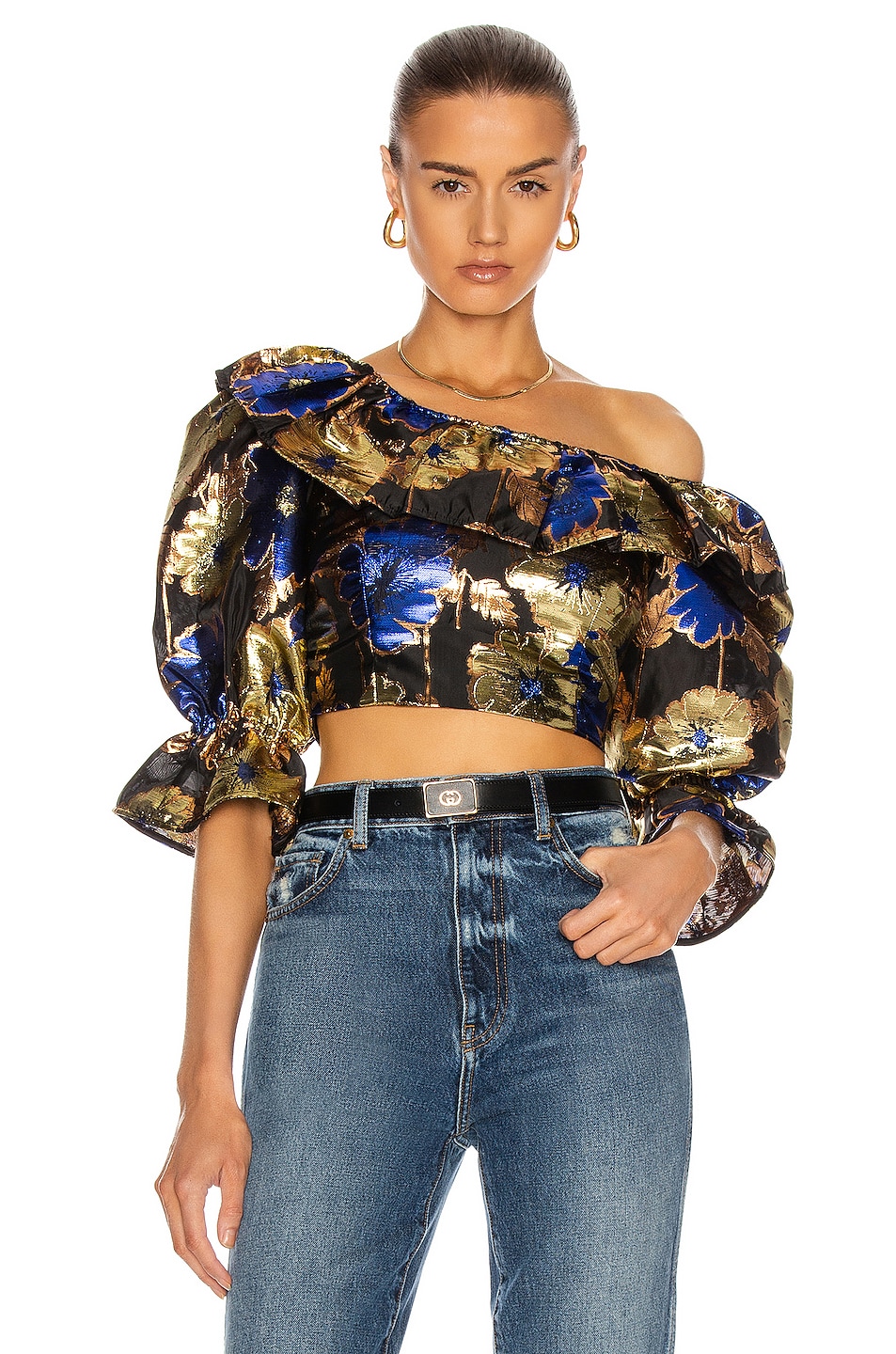 Image 1 of Alice McCall Night Light Crop Top in Floral